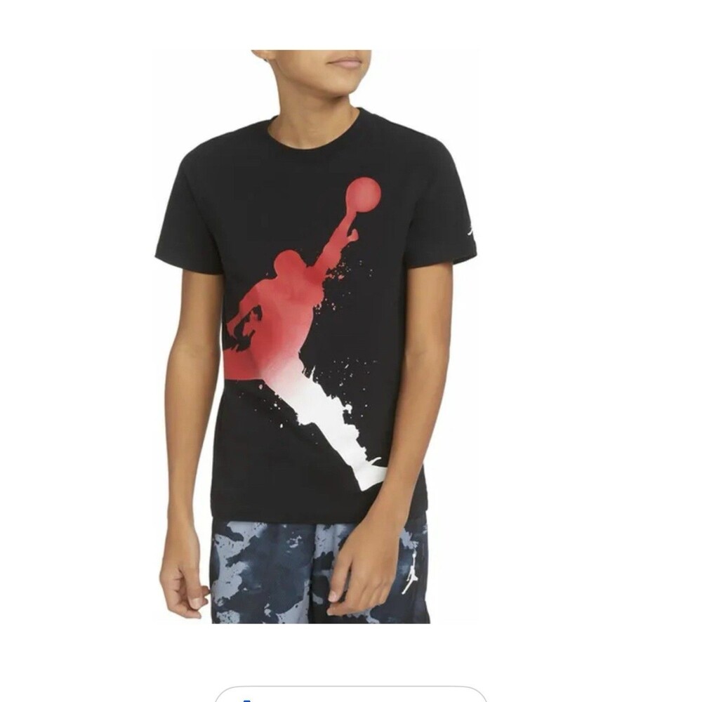 Vintage Air Jordan Boys' Jumbo Jumpman Graphic T-shirt ( Medium (10-12)